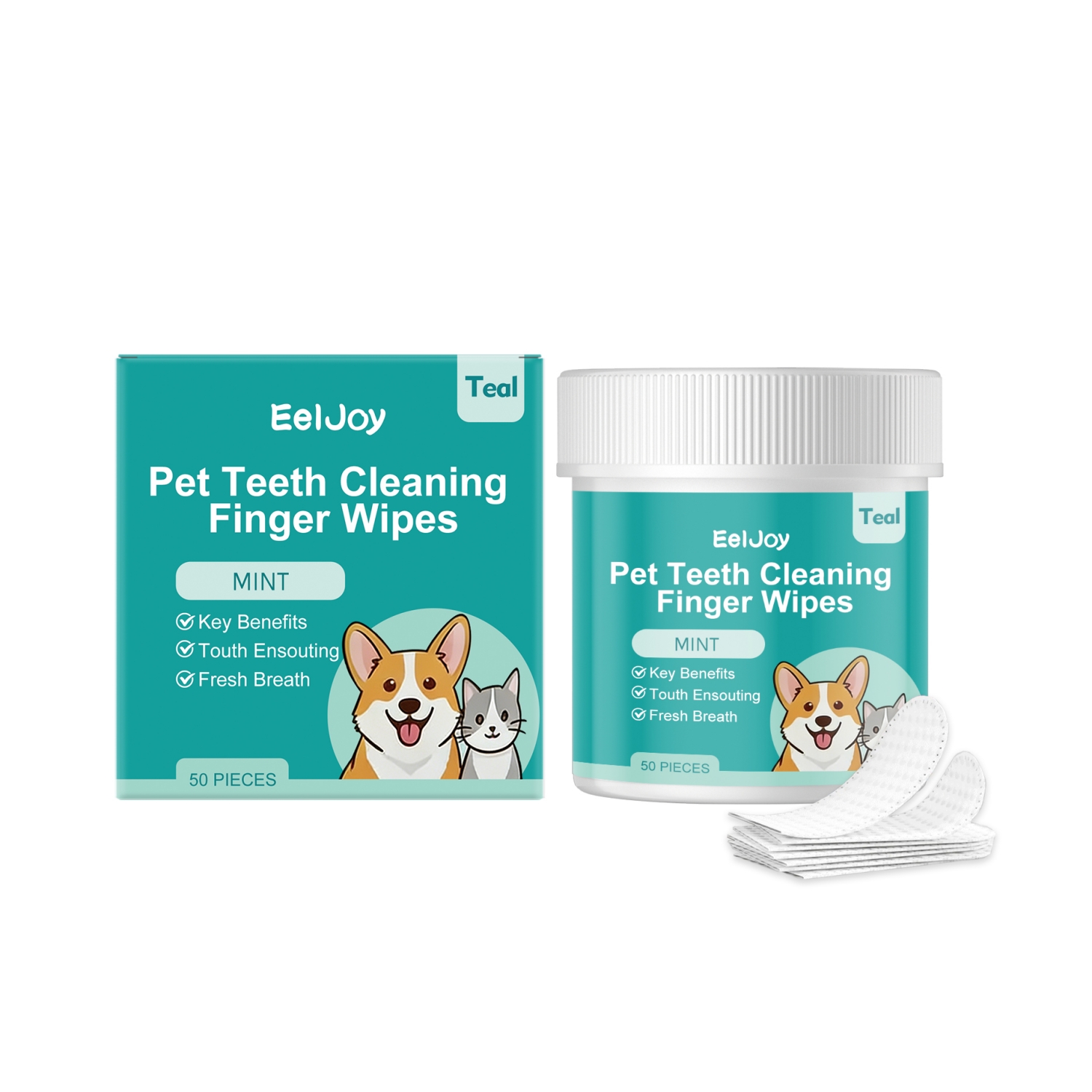 Pet Cleaning Wipes – Gentle Grooming Wipes for Dogs & Cats