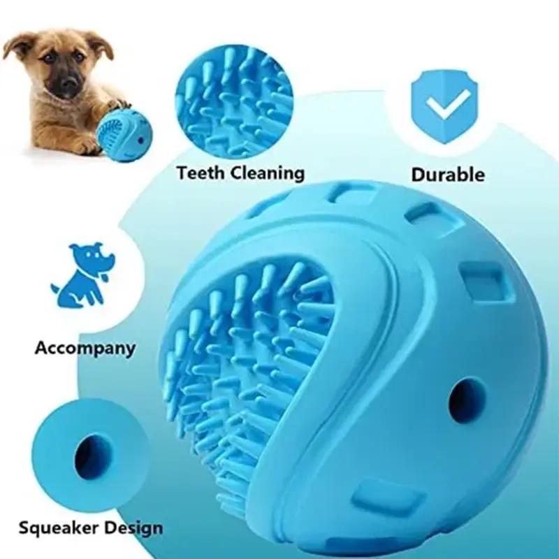 Durable Dog Enrichment Toy – Treat Dispensing Chew Ball for Small & Medium Dogs