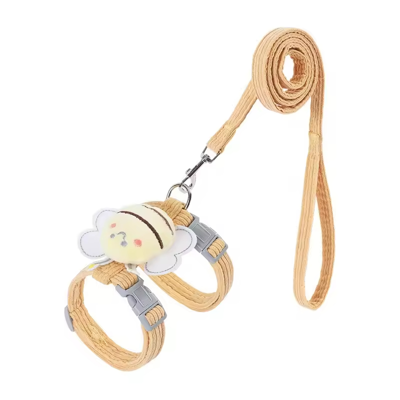 Cat Harness Vest – Adjustable Wing Decoration Strap Set for Kittens