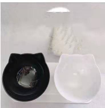Elevated Cat Bowl – Double Dish