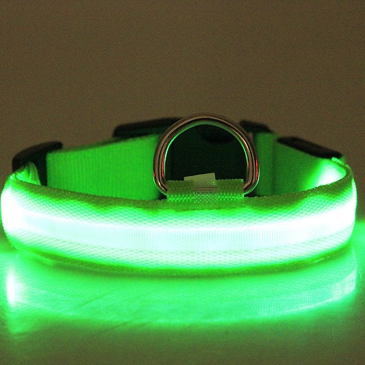 LED Dog Collar – Luminous Safety Collar for Night Walking